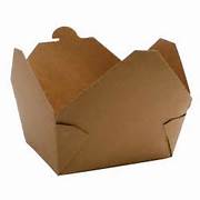 Kraft Fold-To-Go Containers